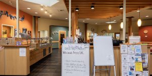Entrance area for a recovery support organization